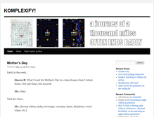 Tablet Screenshot of komplexify.com